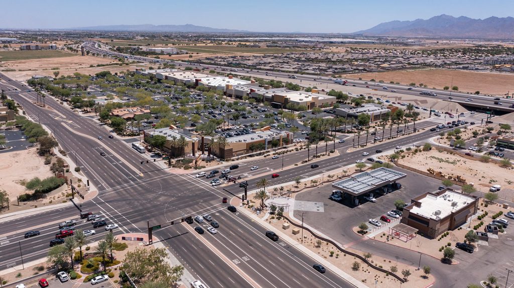 Ariel view of Goodyear community
